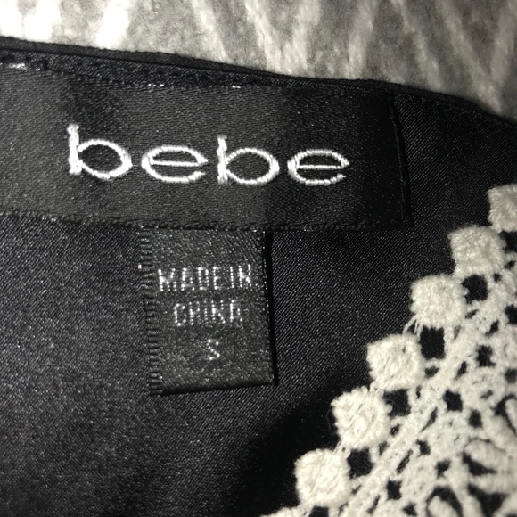 BEBE silk black camisole - Picture 6 of 9